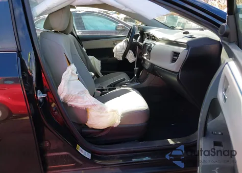 2016 Toyota Corolla Le z USA, uszkodzony, nr VIN 2T1BURHE3GC624814